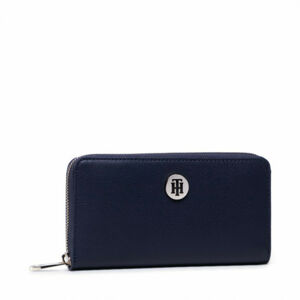 Tommy Hilfiger dámská tmavě modrá peněženka Honey - OS (DW5)